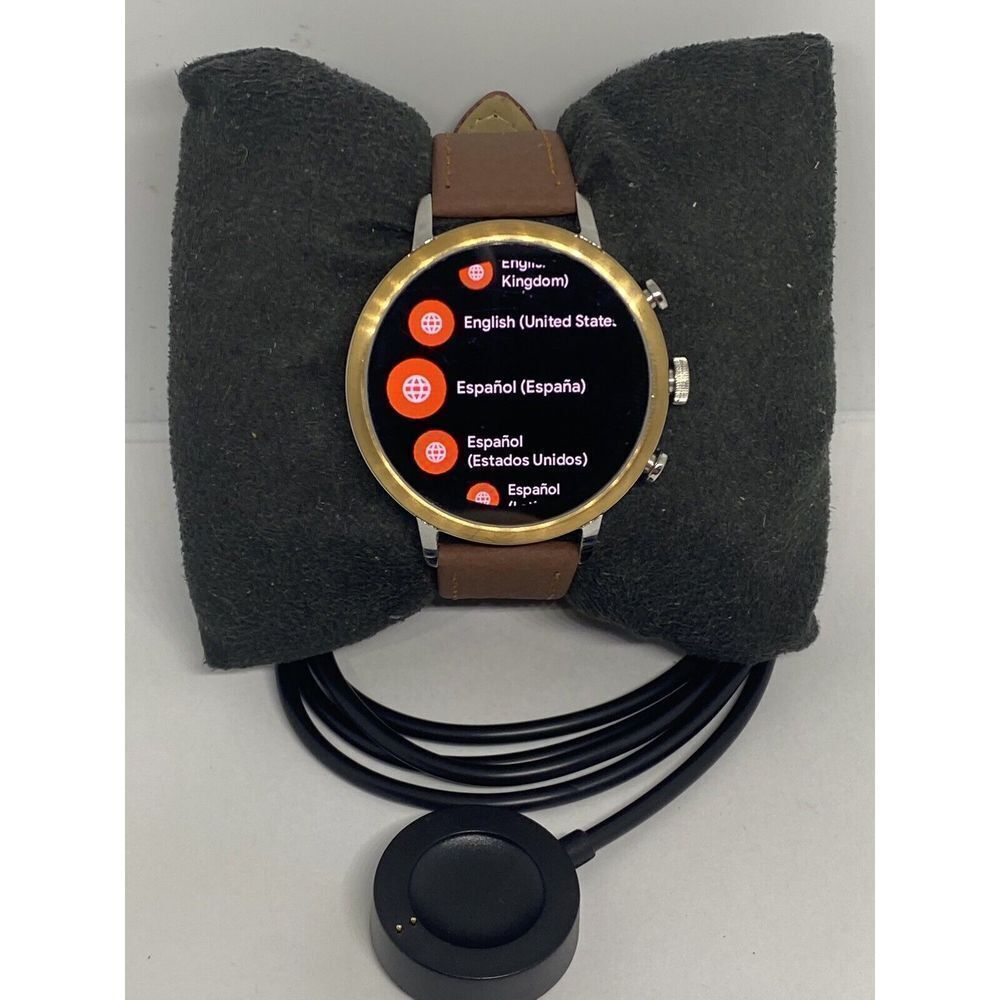 Fossil Gen 4 Authentic Digital Dial Smart Watch Custom Band FTW6016 AB471
